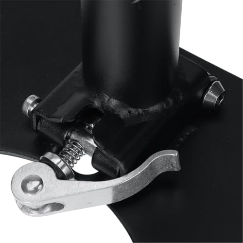 Electric Scooter Seat 45-60 cm Height Adjustable, Leather Saddle with Shock Absorption, Foldable Folding Removable Seat 10/11 inch Electric Scooters