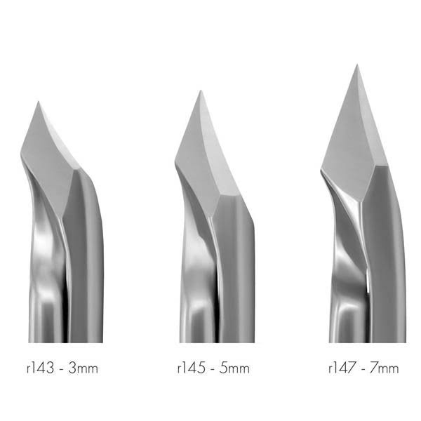 GERMANIKURE 5mm Tower Point Cuticle Nippers 1/2 (Half) Jaw, FINOX Surgical Stainless Steel