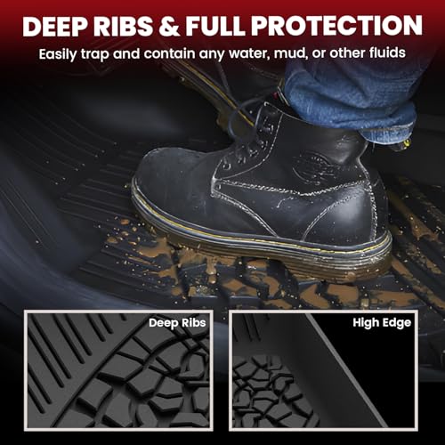 LASFIT Floor Mats & Trunk Mat for Jeep Grand Cherokee 2022-2025 5-Seat (Include 4xe, NOT for L)
