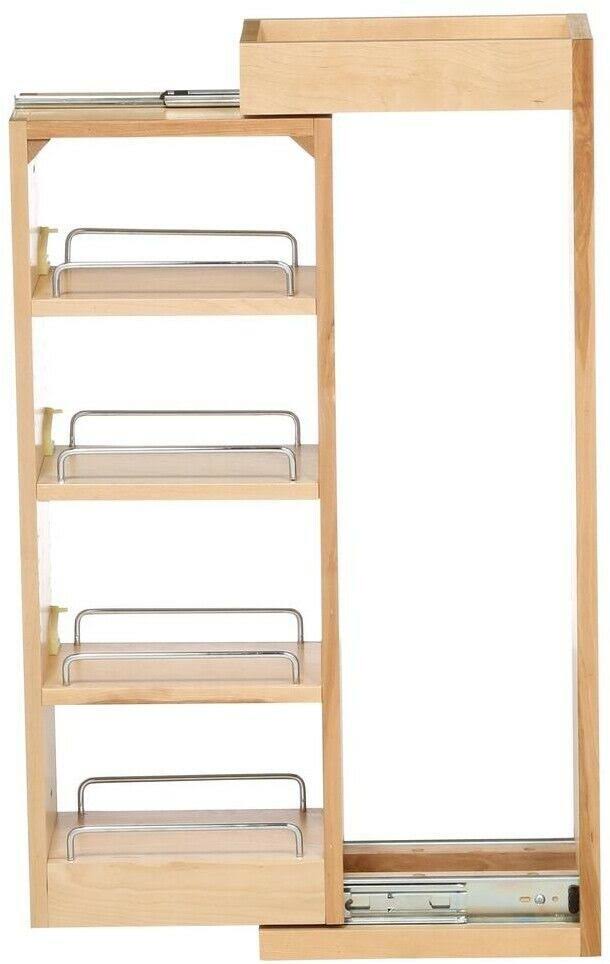 6 in. W x 30 in. H Pull-Out Between Cabinet Wall Filler