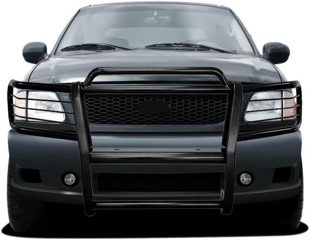 BLACK HORSE 17FP27MA Black Grille Guard Compatible with 99-02 Ford Expedition / 99-04 Ford F-150/99-03 Ford F-250 Super Duty