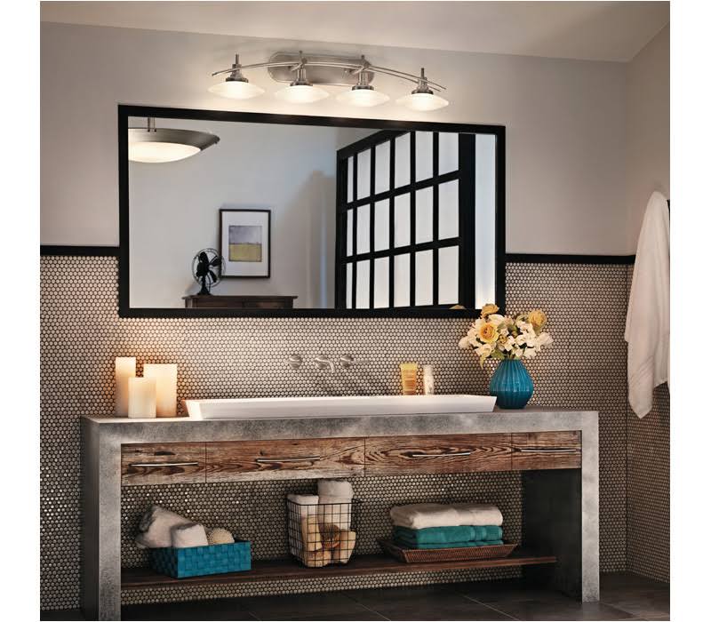 Kichler - 6464CH - Four Light Bath - Structures - Chrome