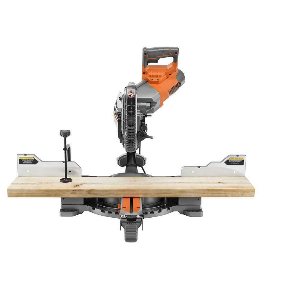 Ridgid 15 Amp 10 in. Corded Dual Bevel Sliding Miter Saw with 70 Miter Capacity R4210