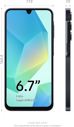 SAMSUNG Galaxy A16 4G (SM-A165M/DS), 128GB 6GB RAM, Dual SIM, Factory Unlocked GSM, International Version (25W Power Adapter Bundle) - (Gray)