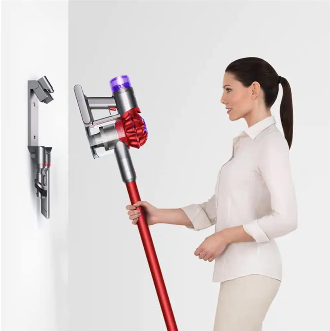 Dyson V8 Origin HEPA Cordless Vacuum Cleaner Red/Iron (Renewed)