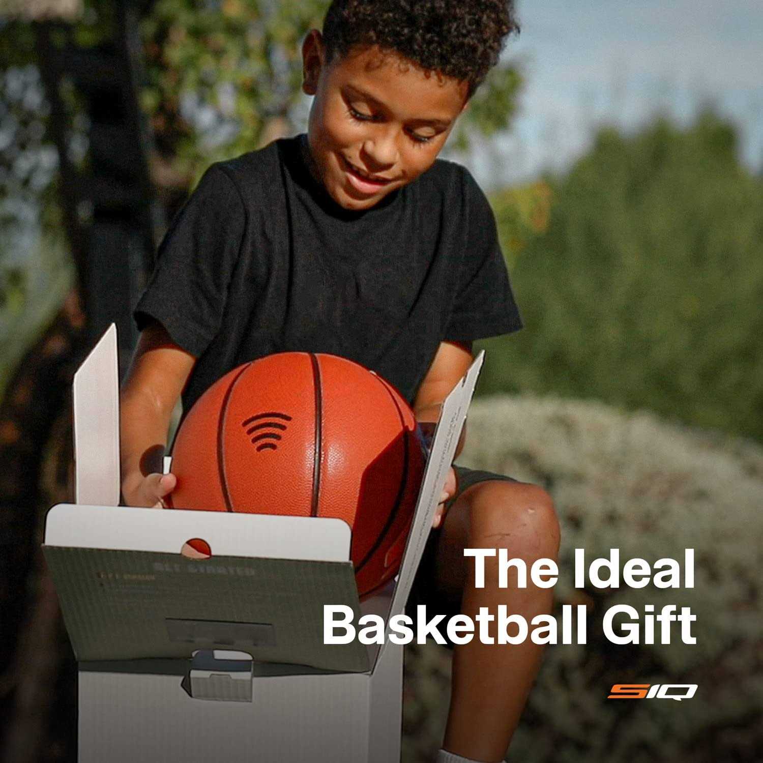 SiQ Smart Basketball &amp; App Shoot Better Now Interactive AI Outdoor/Indoor Shot Training Equipment - Sports Supplies Online Store