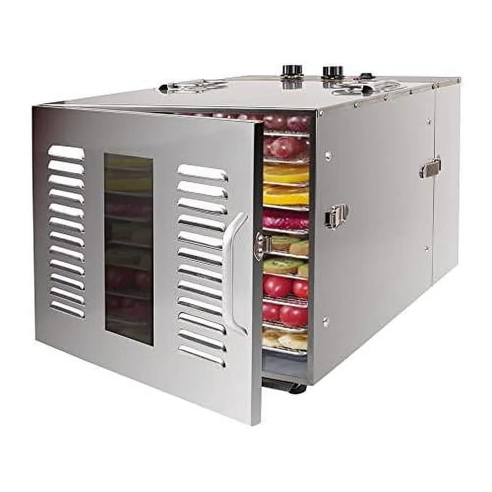 Food Dehydrator,10 Trays Digital Stainless Steel Dehydrator 1000W Meat Dehydrator Jerky Dryer For Food Meat Herbs Fruit Vegetable