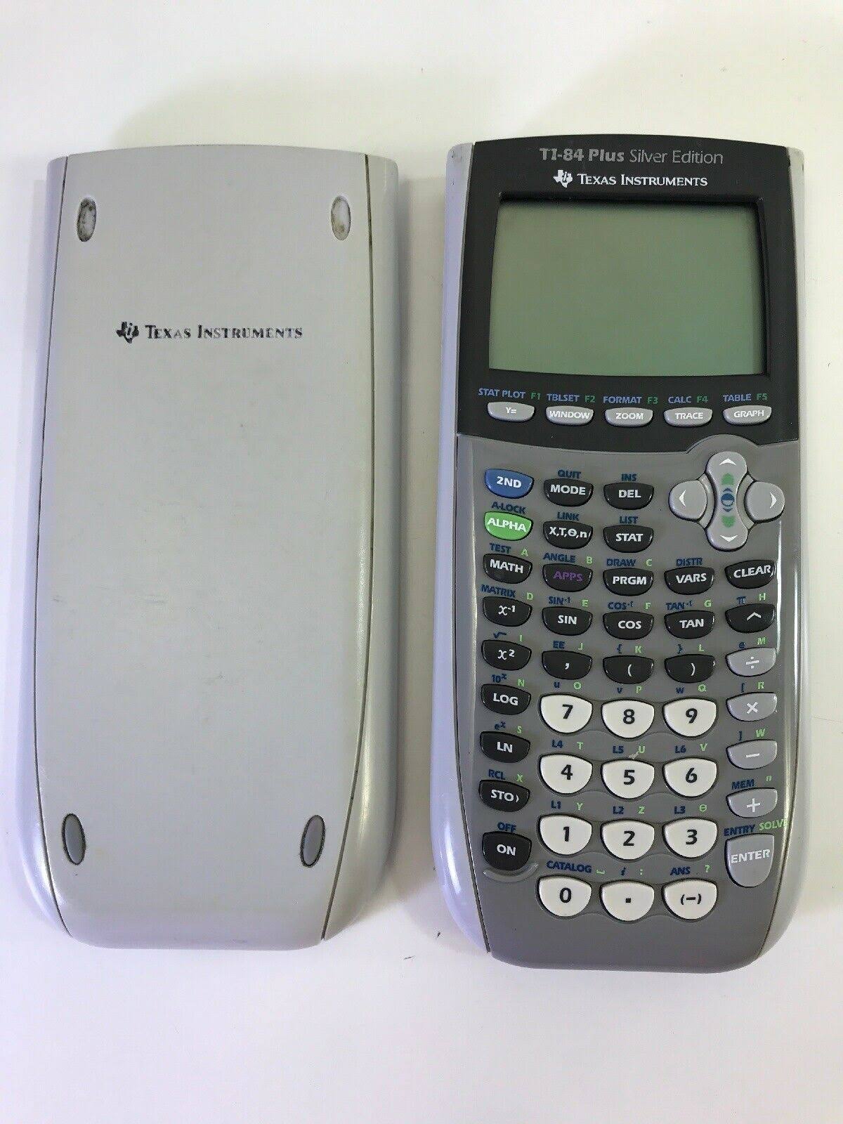 Texas Instruments Ti-84 Plus Silver Edition Graphing Calculator