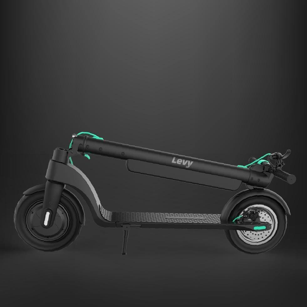 The Levy Plus Electric Scooter, Red