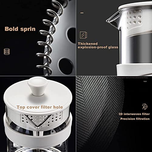 coffee machines Multifunction French Press Coffee Maker with Stainless Steel Filter,Quality Tea Maker, Perfect for Morning Coffee