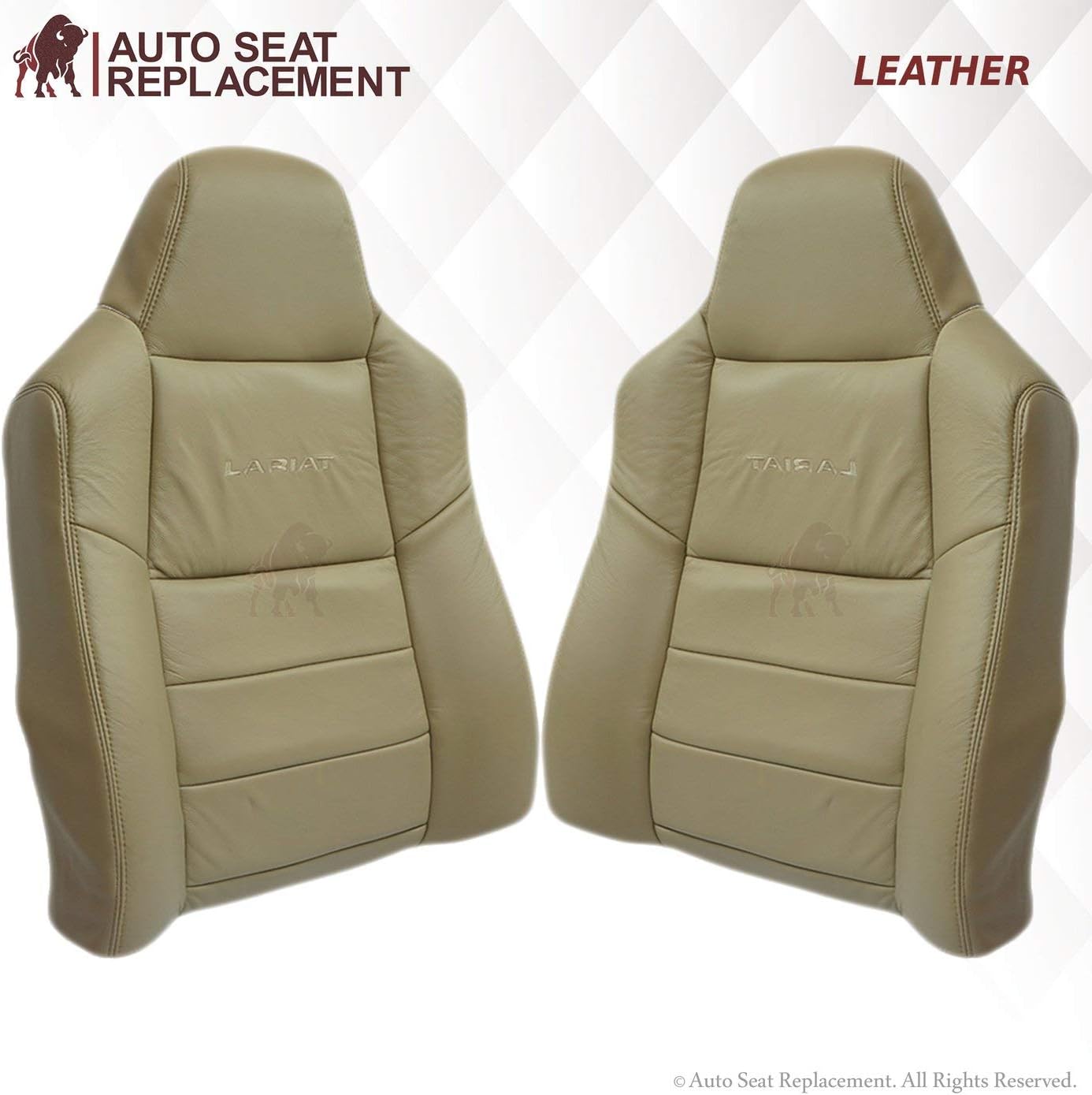 2003 2004 2005 2006 2007 Ford F250 F350 Lariat XL XLT Leather Seat Cover Replacement