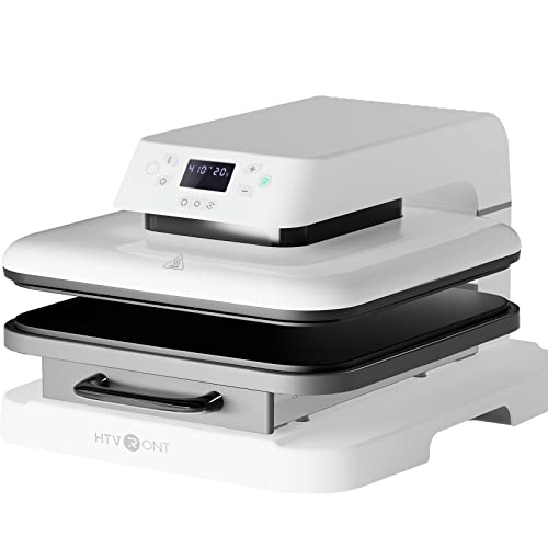 HTVRONT Auto Heat Press Machine for T Shirts - 15x15 Smart T Shirt Press Machine with Auto Release - Professional Heat Press for Sublimation, Vinyl