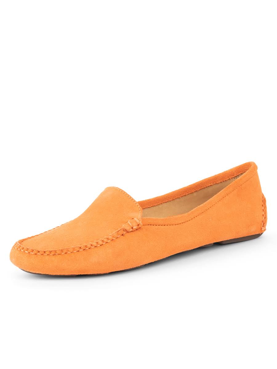 Patricia Green Jillian Driving Moccasin Tangerine / 9