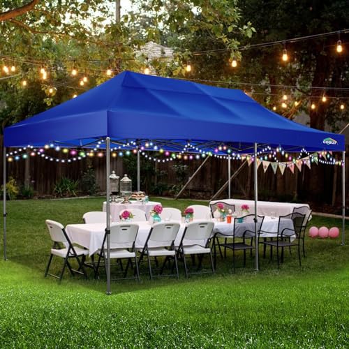 COBIZI 13x26 Pop Up Tent 13x26 Canopy with Sidewalls Heavy Duty Canopy Party Tent for Parties