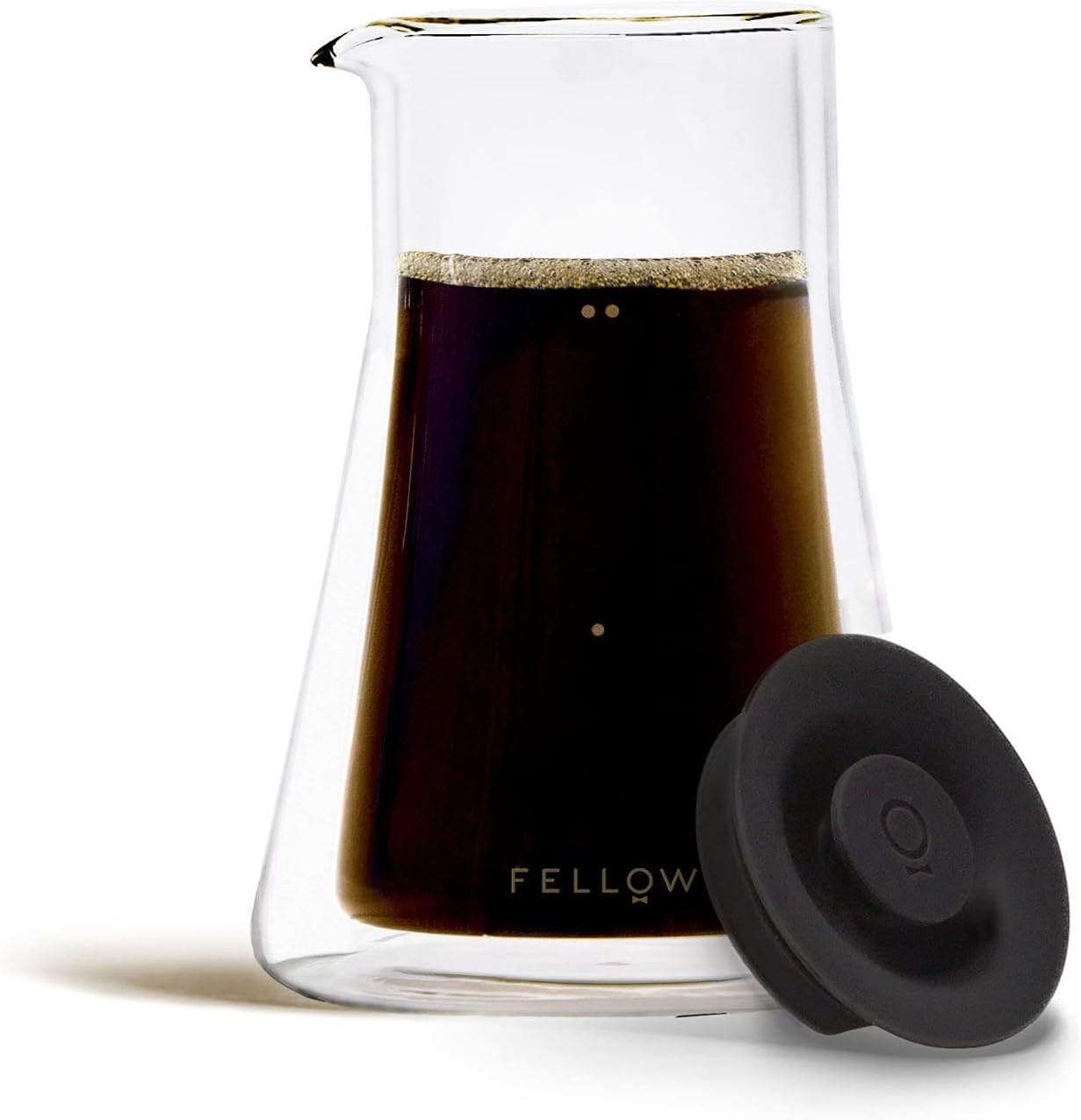 Fellow Stagg [XF] Pour-Over Coffee Maker Set - Kit Includes Stagg [XF] Pour-Over Dripper, Stagg Double Wall Glass Carafe