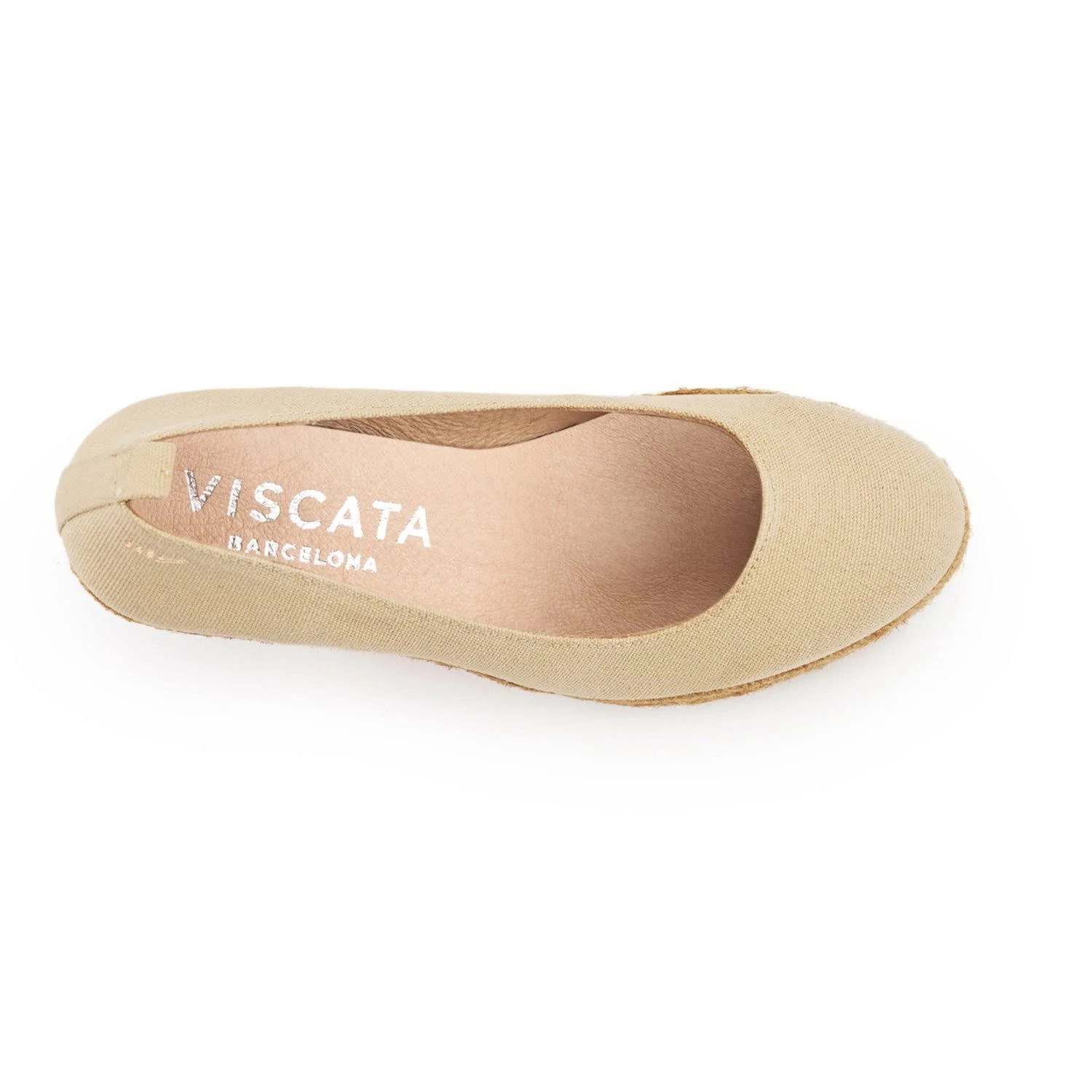 Marquesa Espadrille Wedge Pumps for Women by Viscata 5 US (35EU) / Beige