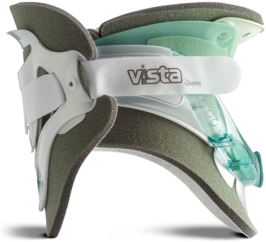 Aspen Vista Cervical Collar, 2-Piece Rigid Neck Brace for Restricting Cervical Motion, 984000 Pack of 2