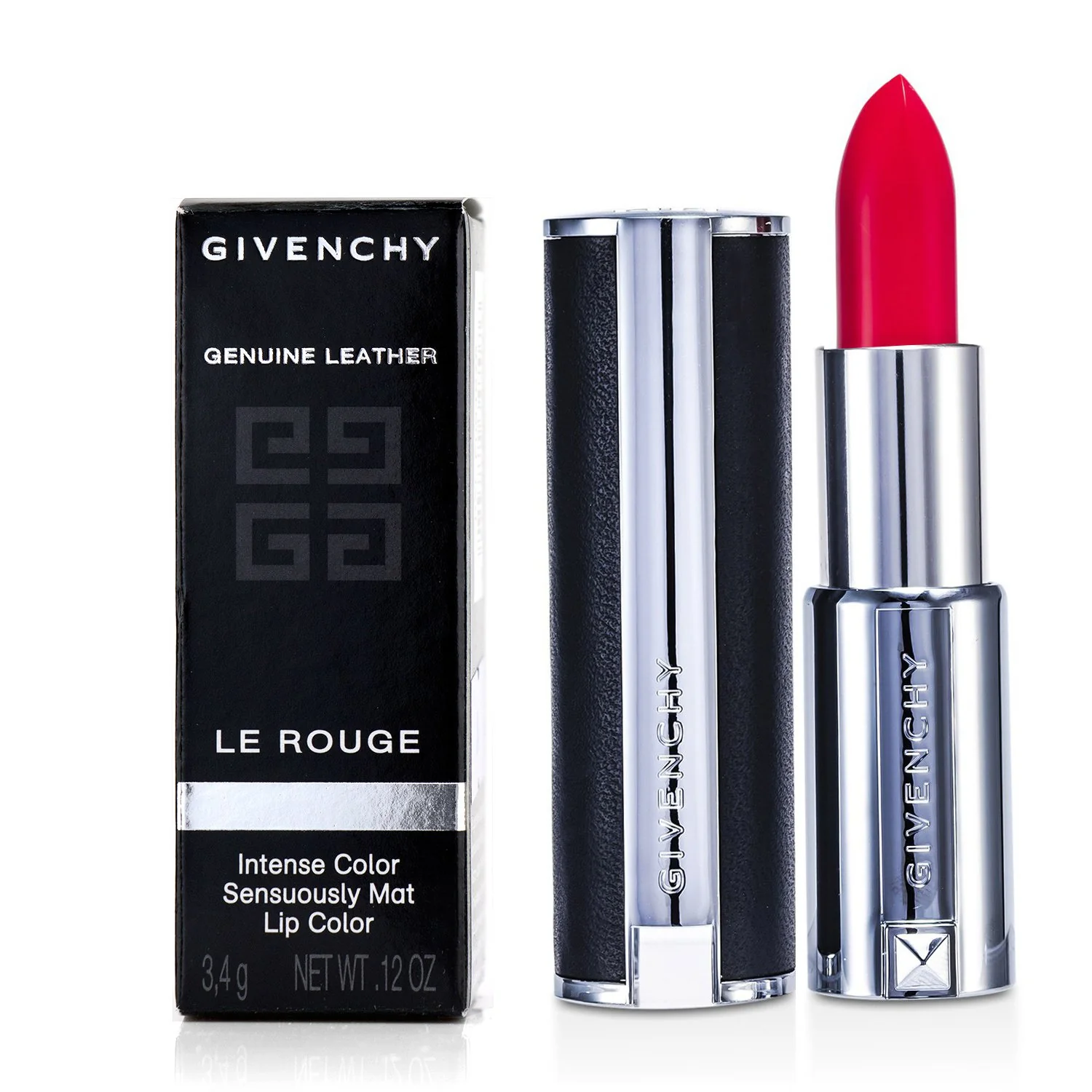 Givenchy Le Rouge Intense Color Sensuously Mat Lipstick - # 202 Rose Dressing  3.4g/0.12oz