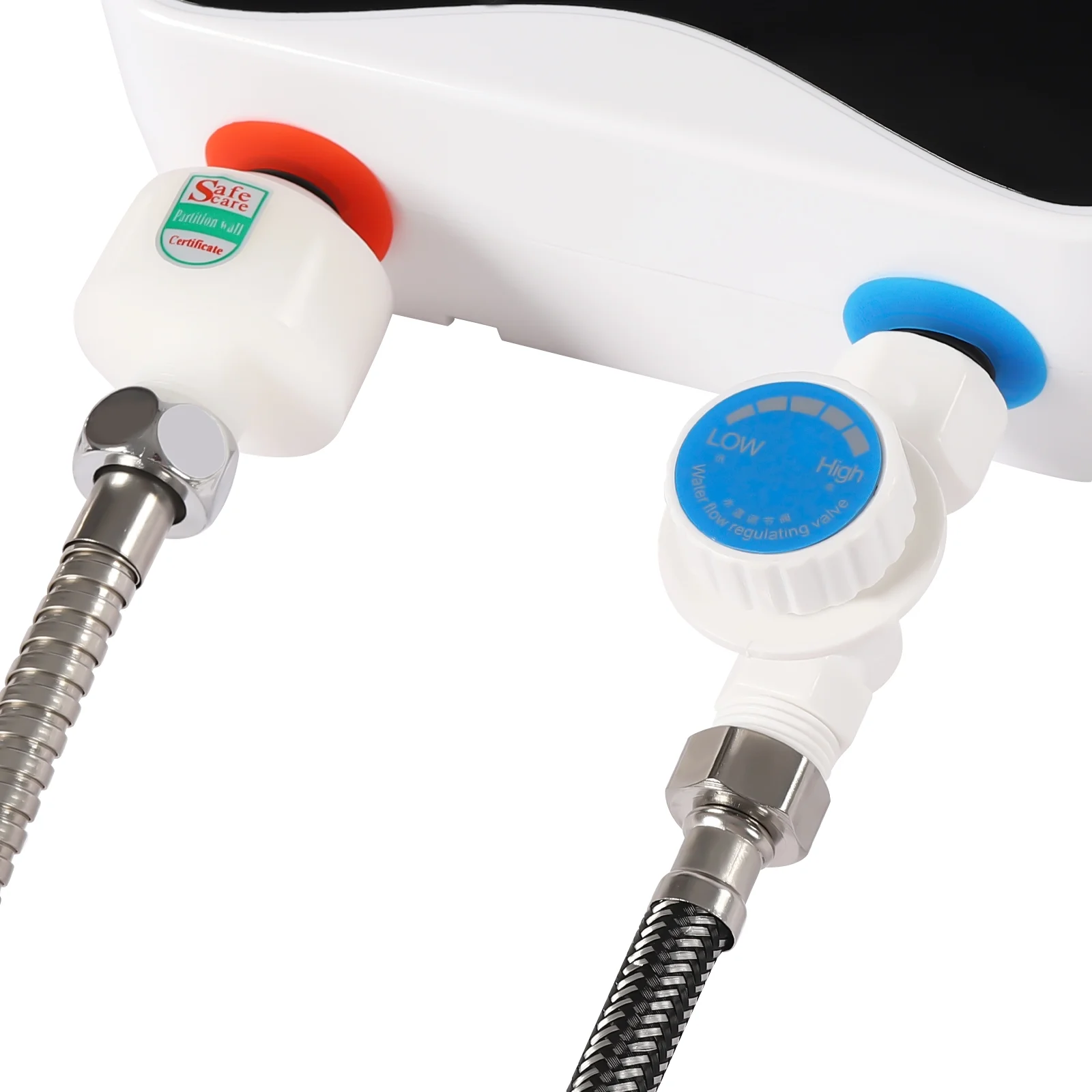 YIYIBYUS Electronic Instant Water Heater Thermostat Tankless Mini Hot water Heater for Kitchen Sinks Bathroom Shower 5500W