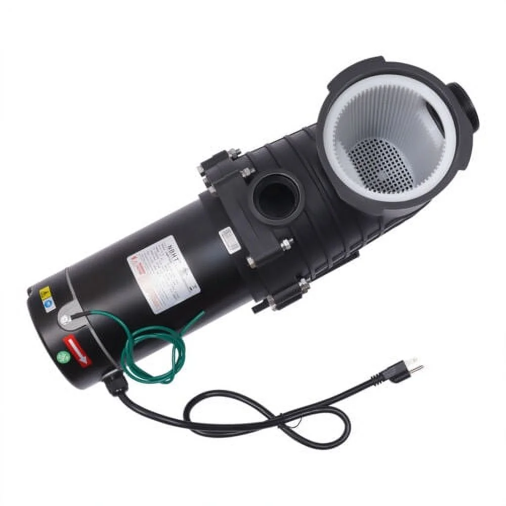 2.0HP Swimming Pool Pump Motor Hayward w/Strainer Filter In/Above Ground 7080GPH