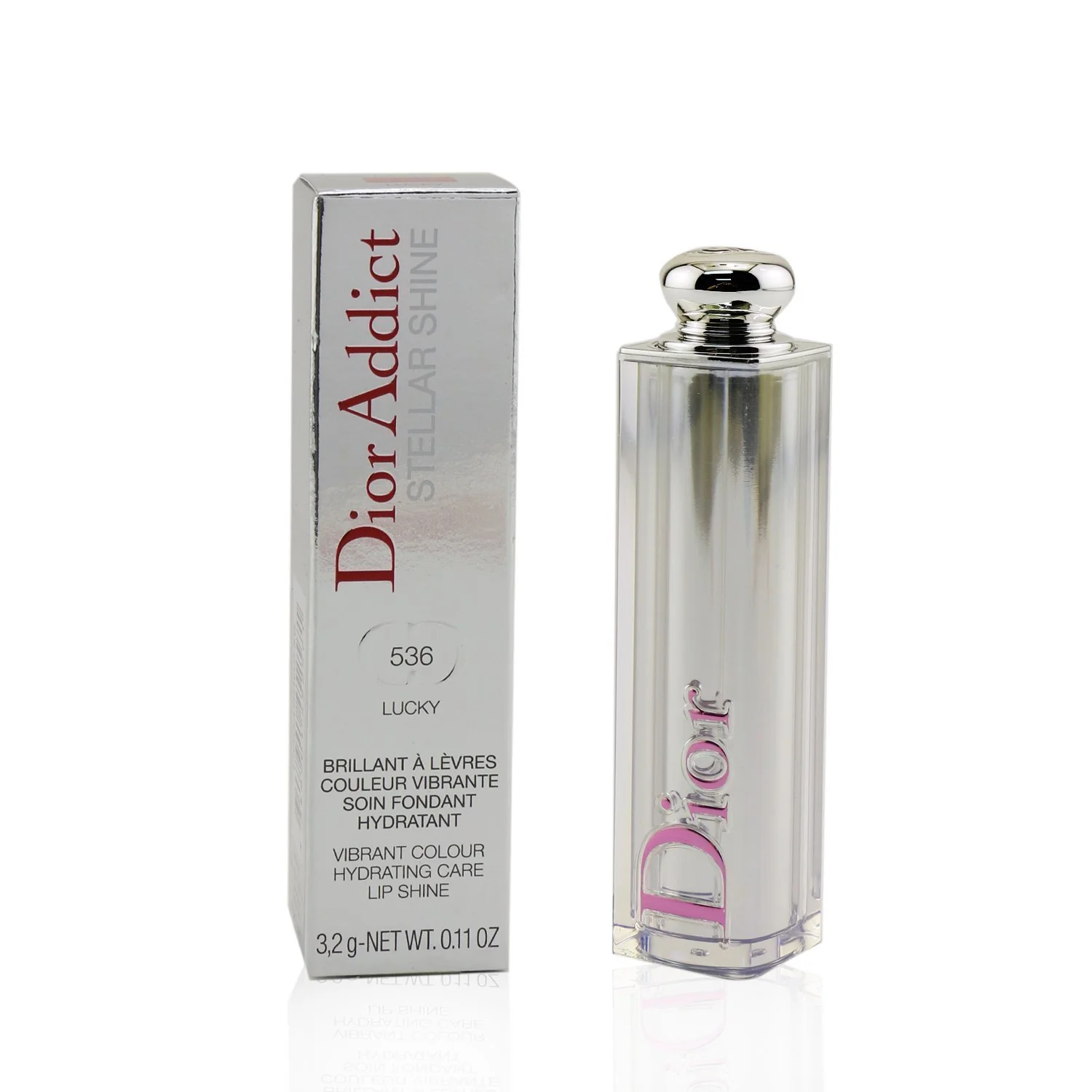Christian Dior Dior Addict Stellar Shine Lipstick - # 639 Riviera Star (Pop Coral)  3.2g/0.11oz