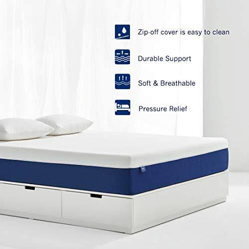 Full Mattress, Molblly 12 inch Gel Memory Foam Mattress with CertiPUR-US Bed Mattress in A Box for Sleep Cooler u0026 Pressure R