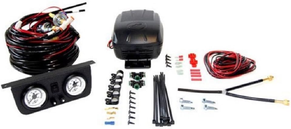 Air Lift 57289 25812 Set of Rear Load Lifter 5000 Series with Load Controller II On-Board Air Compressor System Kit for Dodge Ram 2500