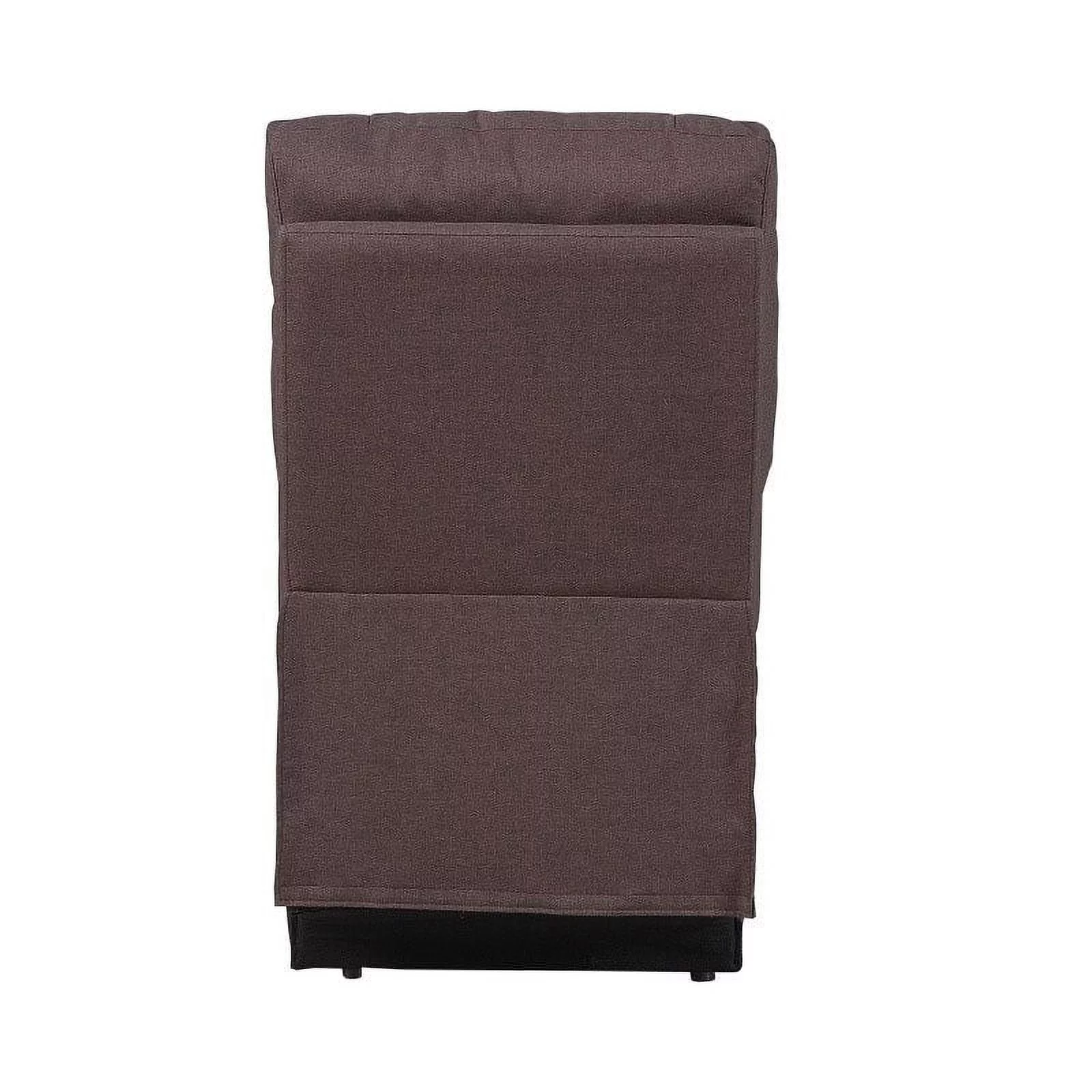 Titan Furnishings Transitional Chanille Fabric Power Reclining Sectional - Brown