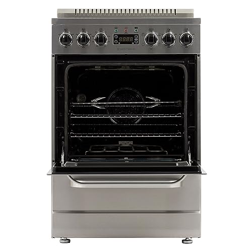 West Bend WB240GRPSS Gas Range Oven, Metallic