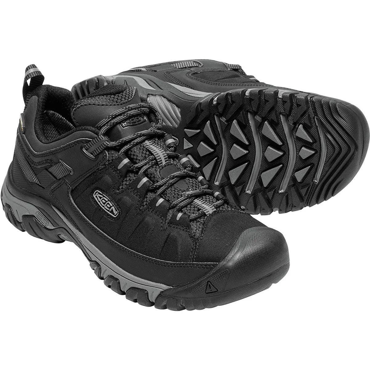 Keen Men&s Targhee EXP Waterproof Black/Steel / 11