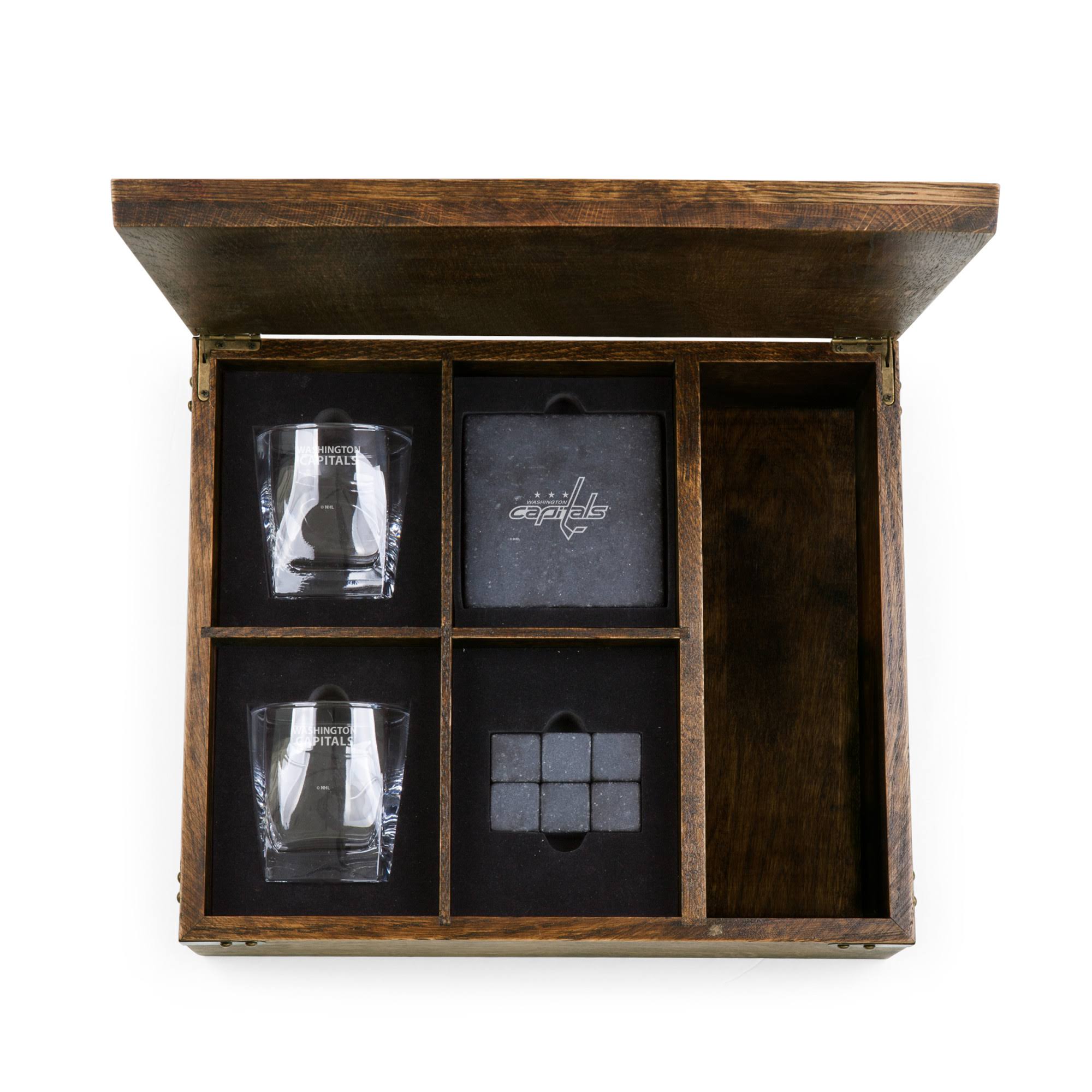 NHL Washington Capitals Whiskey Box Gift Set Multi