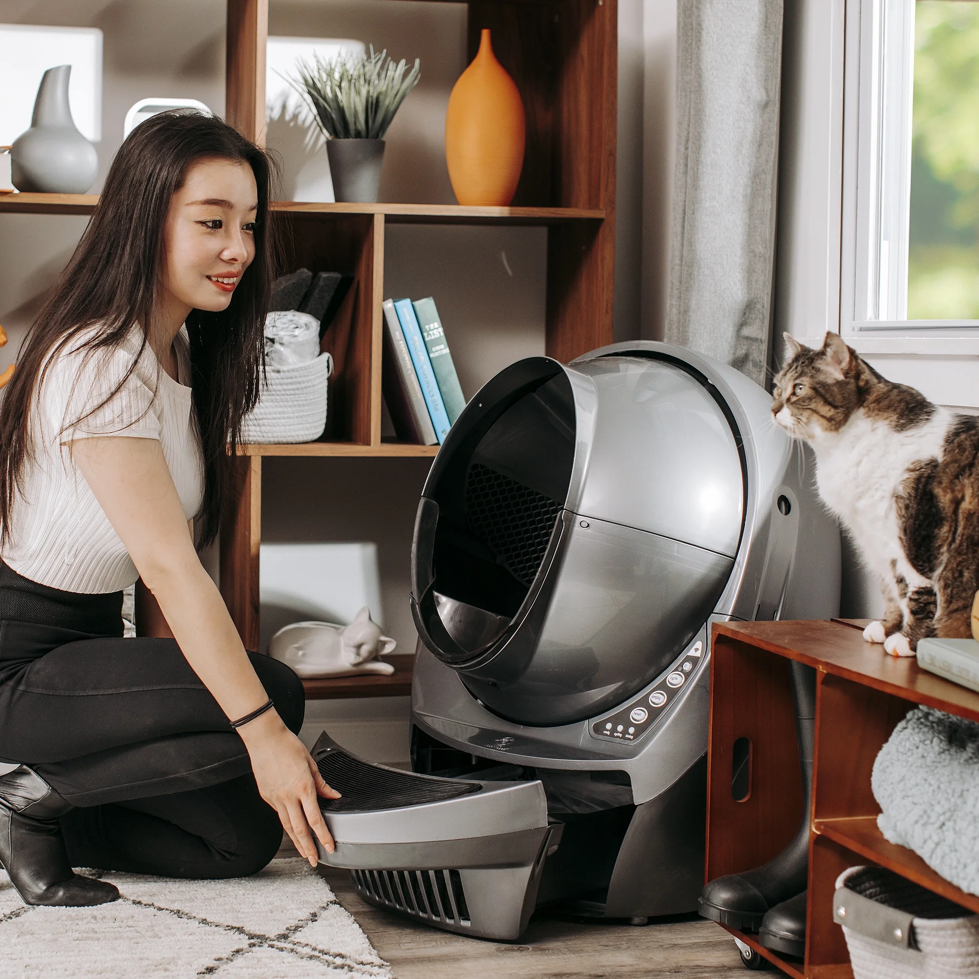 Litter-Robot 3 Connect, Grey