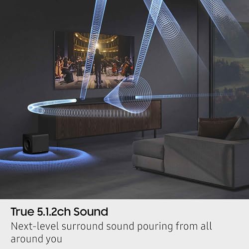 Samsung HW-S61D 5.0 Ch All-in-one Wireless Dolby Atmos Soundbar with 2 Year Amber Protection Plan (2024)
