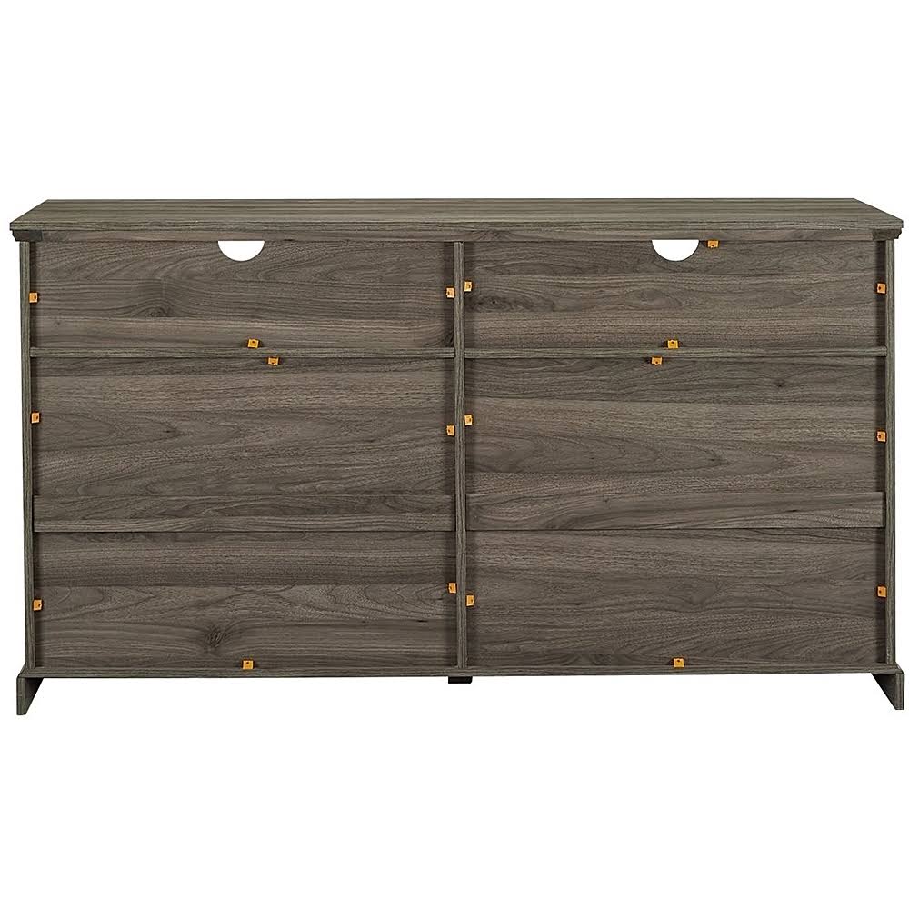 Walker Edison - Classic TV Console for Most TVs Up to 65x22 - Slate Gray