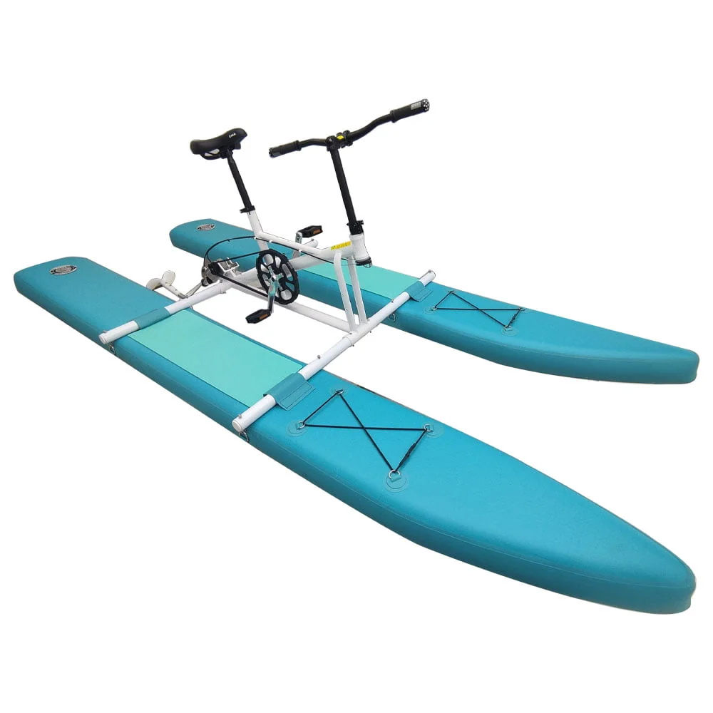 Techtongda Single Person Water Bike Cruise Sightseeing Pedal Recreational Boat