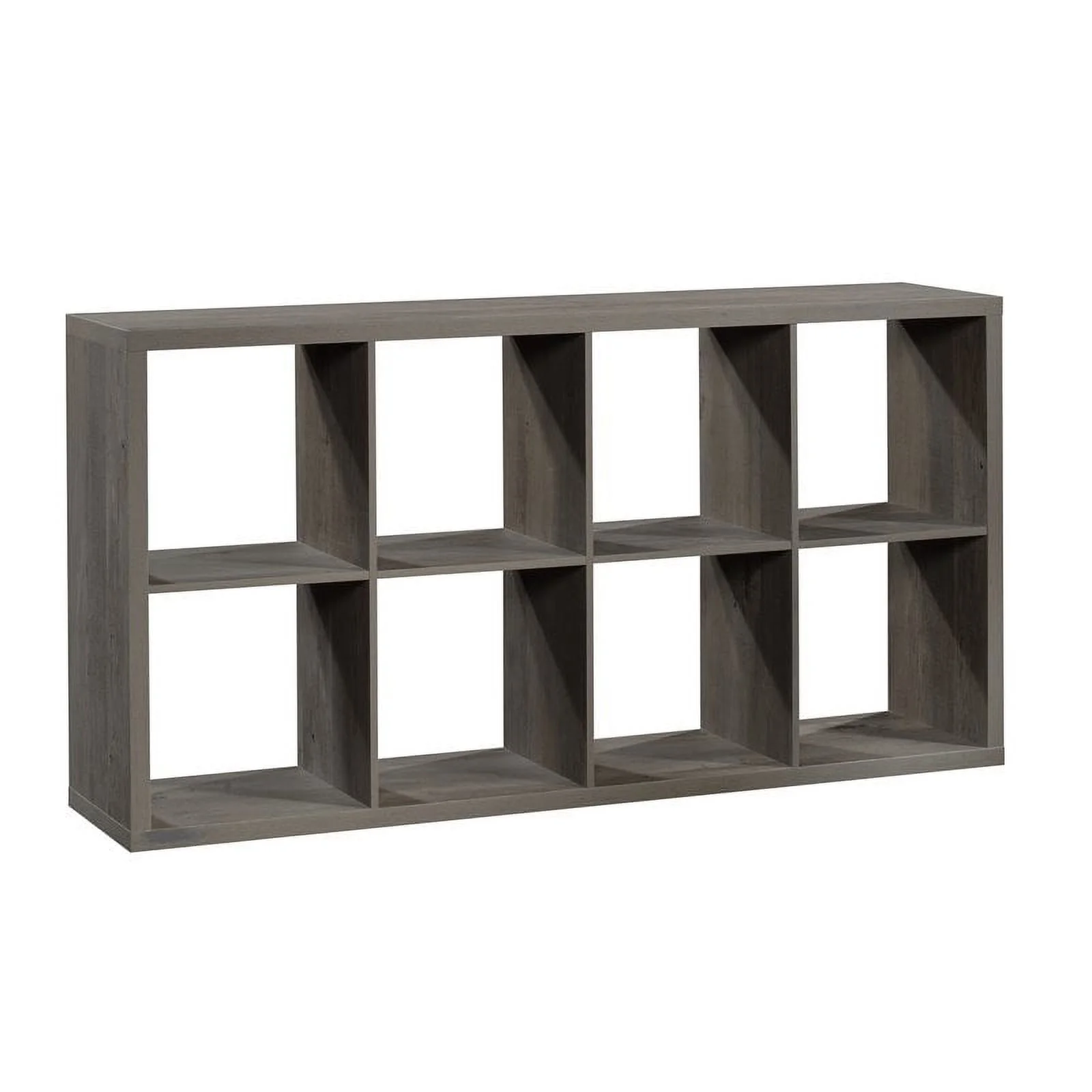 Sauder 8-Cube Organizer Storage Bookshelf, Mystic Oak Finish