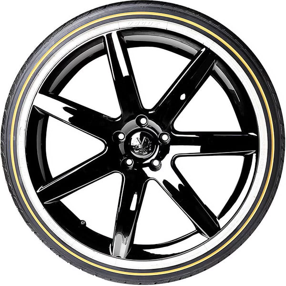 4 Vogue Custom Built Radial VIII 235/75R15 109H XL White/Gold Sidewall Tires 0.3182.991 / 235/75/15 / 2357515