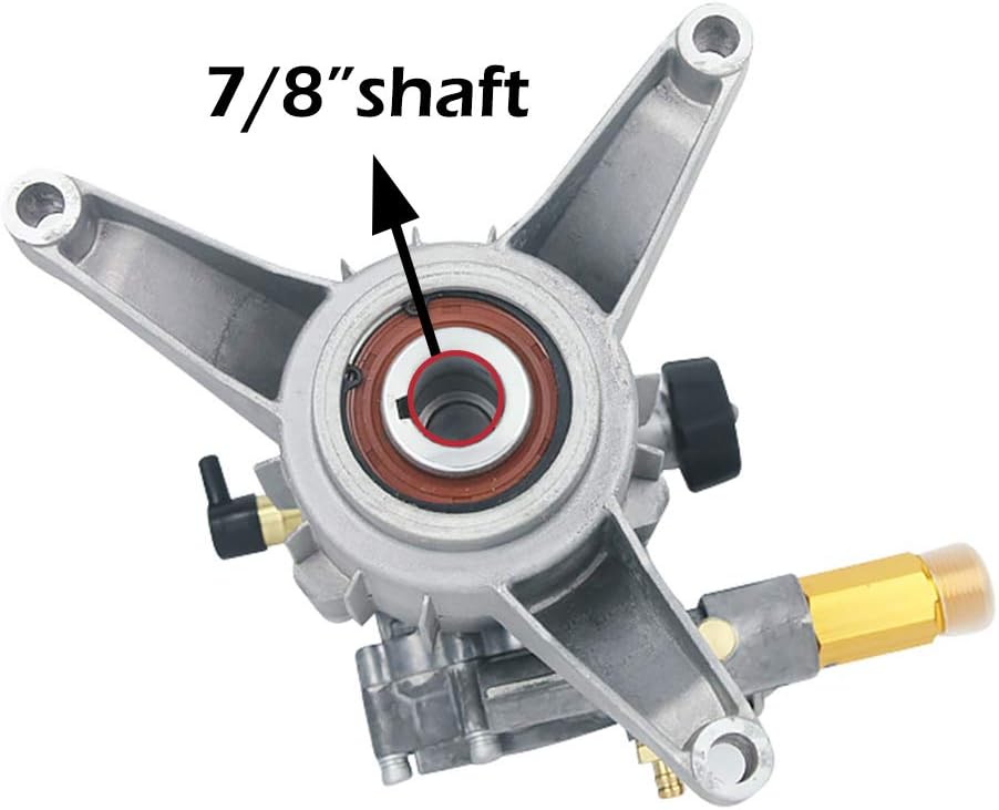 Pressure Washer Pump Replacement, 7/8'' Shaft Vertical Pressure Washer Pump, Power Washer Pumps Replacement