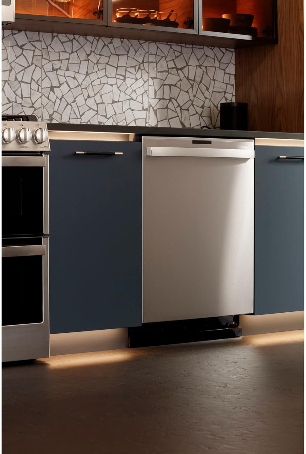 GE Profile PDT785SYNFS 24" Dishwasher with 16 Place Settings WiFi Connnect Twin Turbo Dry Boost Bottle Jets Third Rack Energy Star Certified in