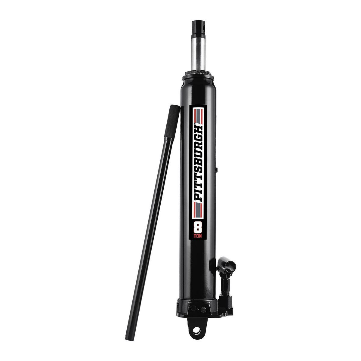 PITTSBURGH 8 Ton Super Heavy Duty Long Ram Round Bottom Hydraulic Jack
