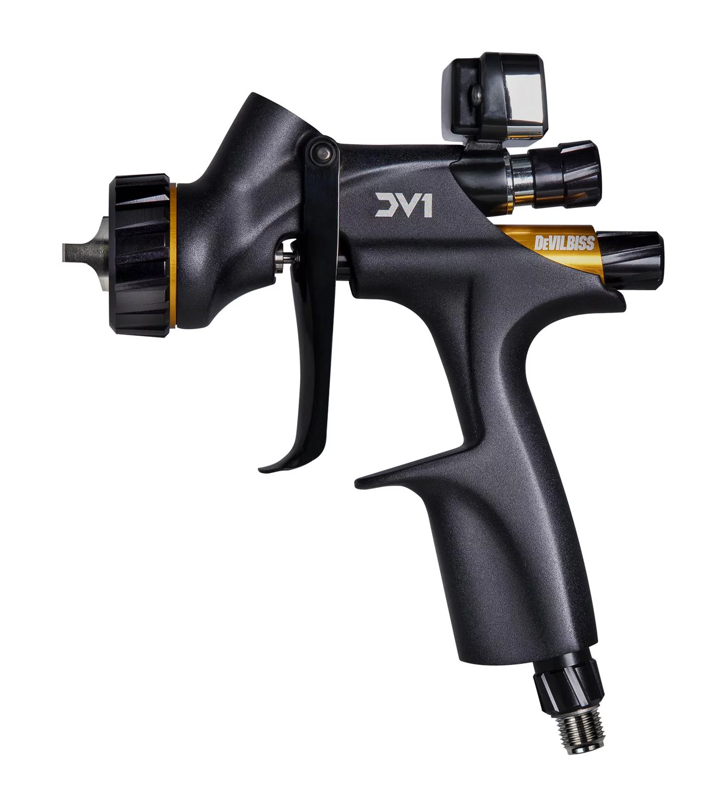 Devilbiss  DV1 Clearcoat Gun with C1 Plus & C2 Plus Caps