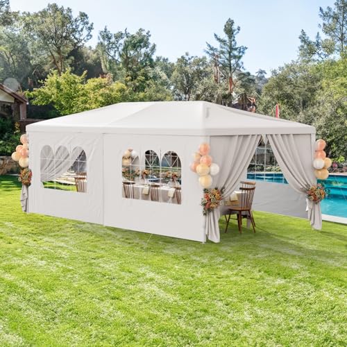 Outdoor Party Tent 10x30 Black Tents for Parties