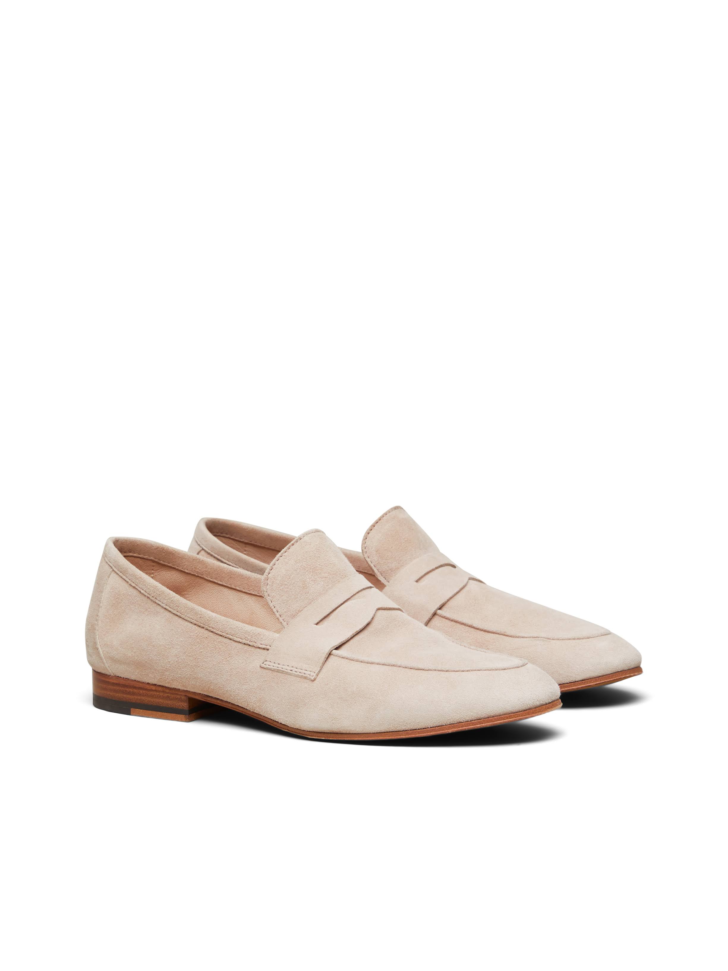 M. Gemi | The Sacca Donna Suede | 7.5 US | Oatmeal Suede