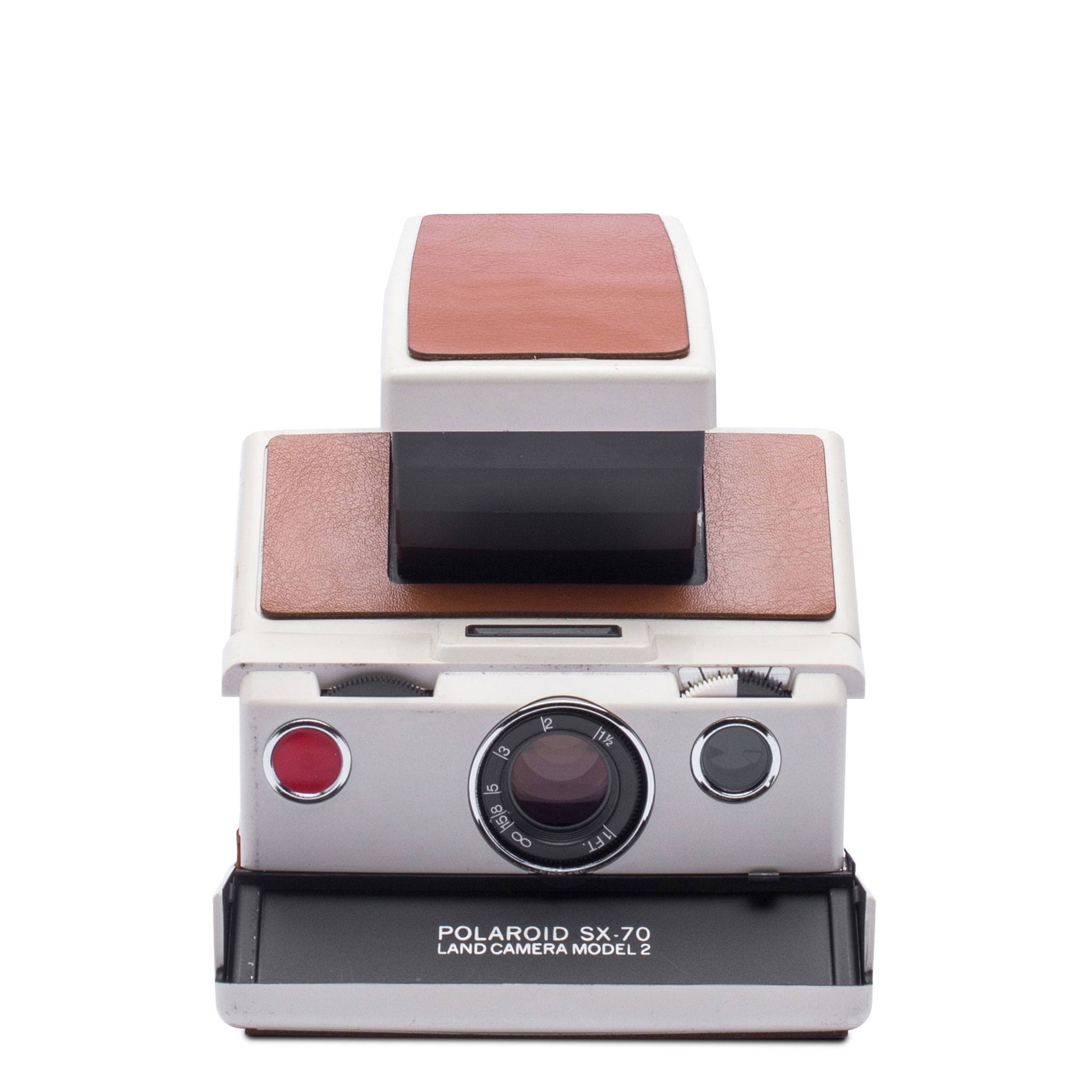 Polaroid Originals SX-70 Camera (Silver/Brown)