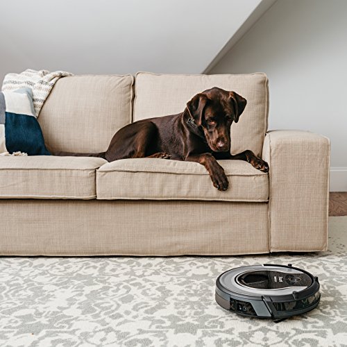 Shark AV2501AE AI Robot Vacuum with XL HEPA Self-Empty Base, Bagless, 60-Day Capacity, LIDAR Navigation, Perfect for Pet Hair, Compatible with Alexa