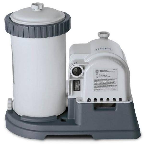 Intex Krystal Clear 2500 GPH Pool Filter Cartridge Pump and Wall Mounted Skimmer 79611223