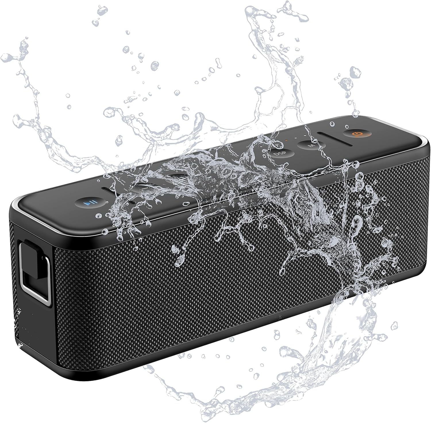 LEZII 40W (Peak 60W) Portable Bluetooth Speakers, Wireless Speaker with 360°TWS Surround Sound, IPX7 Waterproof with HD Sound, Bluetooth 5.0