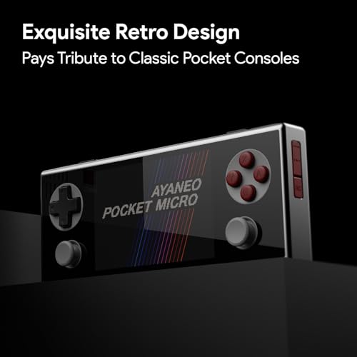 AYANEO Pocket Micro Android Handheld - 3.5" IPS Retro Gaming Console with Helio G99, 8GB+256GB, 2600mAh Battery, CNC Aluminum Frame, Hall Joystick