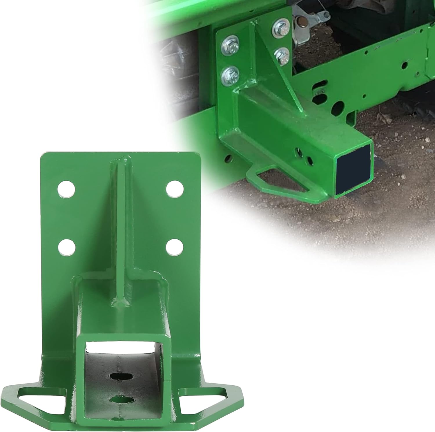 HECASA Rear Trailer Hitch Receiver for John Deere Gator 4x2 6x4 Old Style with Bolt Pack of 2