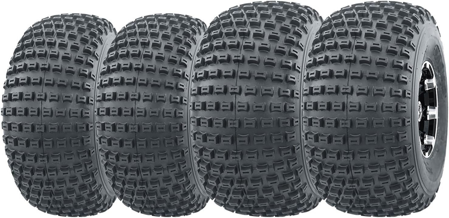 Set of 4 UTV ATV tires 20x7-8 20x7x8 Front & 22x11-8 22x11x8 Rear 4PR